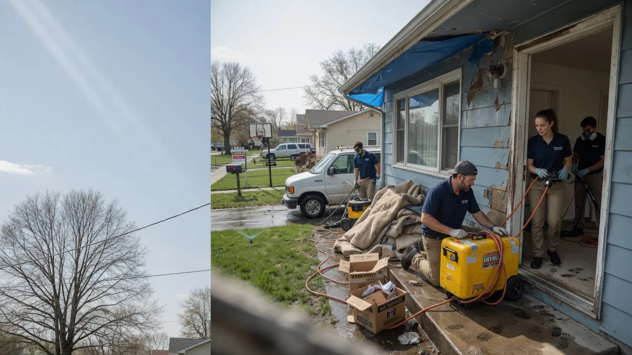 Basement Flood Cleanup in Henderson, CO near me